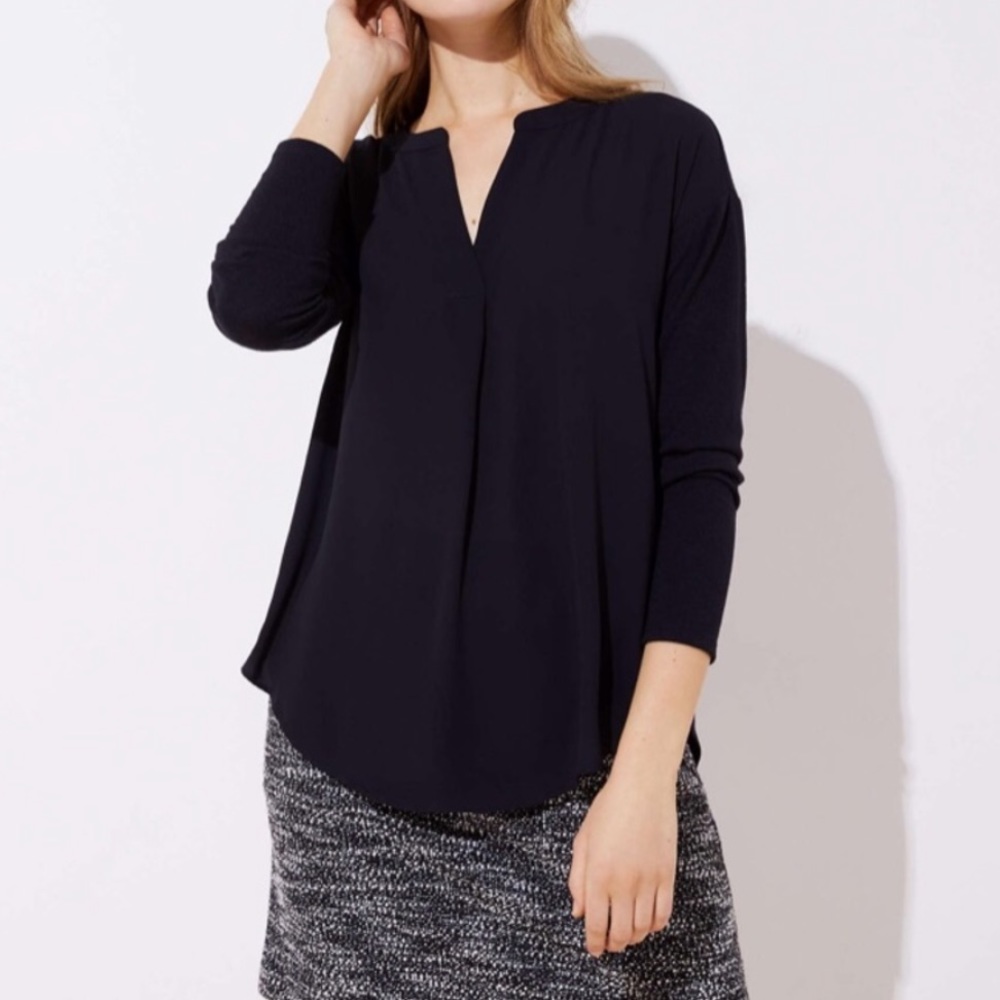 Loft Mixed Media Tunic